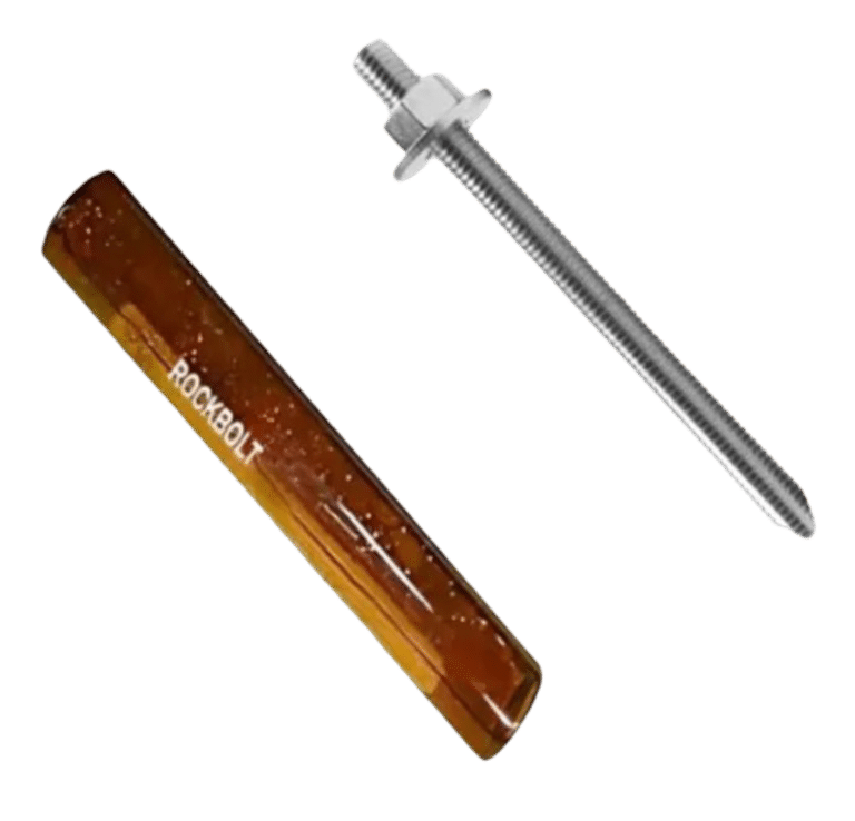 Chumbador ampola química zincado para concreto.