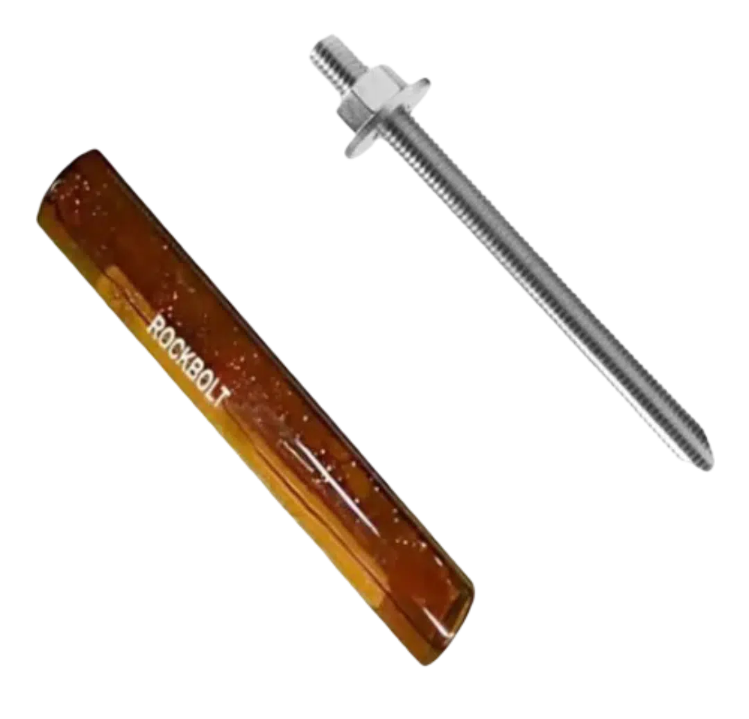 Chumbador ampola química zincado para concreto.
