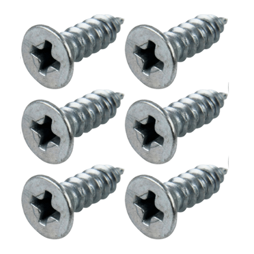 Vários Parafusos soberba para madeira.