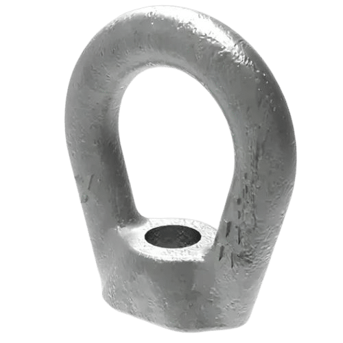 Porca olhal galvanizada para içamento e fixações .
