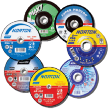 Disco de corte fino para aço inox e metais, produto da linha de abrasivos da Veppel, distribuidora para a indústria no Rio de Janeiro.