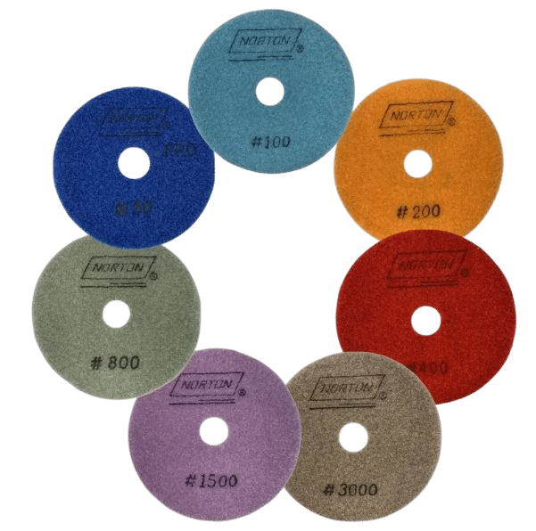 Disco de desbaste robusto para remoção de solda e imperfeições, fornecido pela Veppel para o mercado B2B em Inhaúma, RJ.